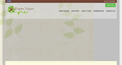 Desktop Screenshot of happyveganbaker.com